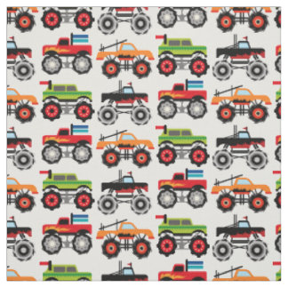 Tissu Monster Truck Fabric