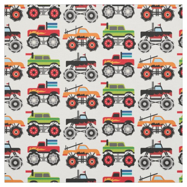 Tissu Monster Truck Fabric (Échantillon)