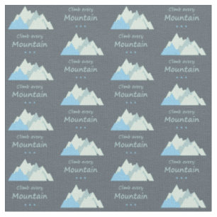 Tissu Monter chaque Escalade Mountain Fun Mountain
