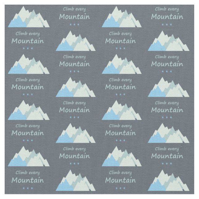 Tissu Monter chaque Escalade Mountain Fun Mountain (Fermer)