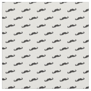 Tissu Motif 2 de hippie de moustache