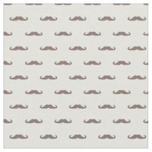 Tissu Motif 3 de hippie de moustache