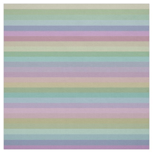 Tissu Motif à bandes arc-en-ciel souples (Échantillon)