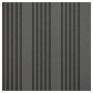 Tissu Motif à cinq bandes noir et charbon de bois