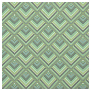Tissu Motif à échelle à rayures vert olive