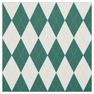 Tissu Motif à motifs de losanges de   de diamant blanc