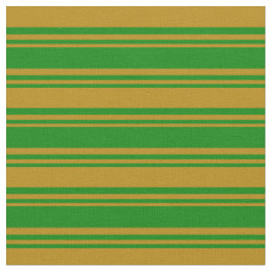Tissu Motif à rayures de couleur verte et foncée