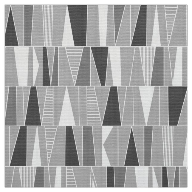 Tissu Motif Abstrait 070721 - Tons de gris (Échantillon)