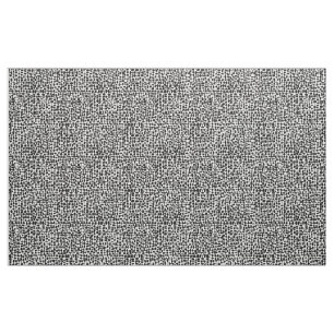 Tissu motif Abstrait 190621 noir sur blanc