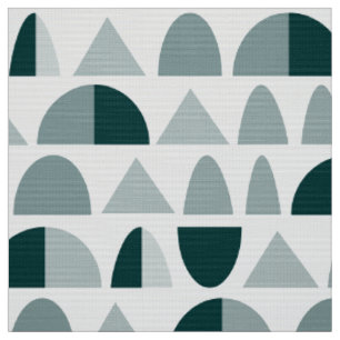 Tissu Motif Abstrait 290721 - Vert monochromatique
