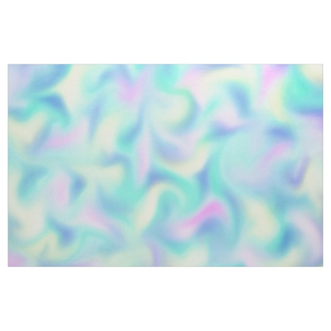 Tissu Motif Abstrait Blurred Pretty Pastel Swirls (Yard)