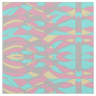 Tissu Motif Abstrait coloré