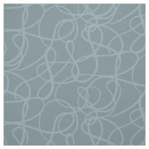 Tissu Motif Abstrait de la ligne bleue