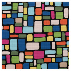 Tissu Motif Abstrait mosaïque 050721 v3