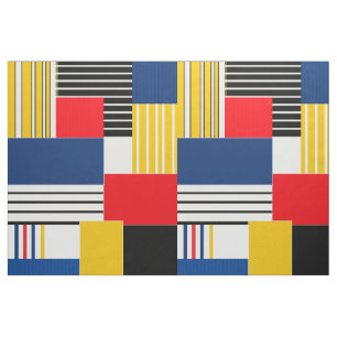 Tissu motif Abstrait. Patchwork.