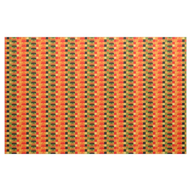 Tissu Motif africain de vêtements Kente (Yard)