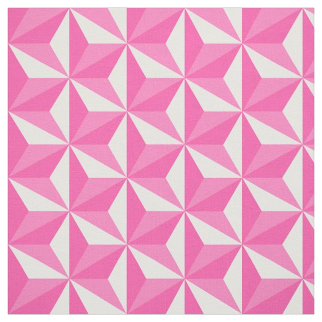 Tissu Motif Asanoha modèle Sakura (Échantillon)