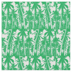 Tissu Motif audacieux des palmiers tropicaux