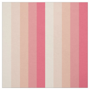 Tissu motif aux rayures pastel roses