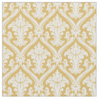 Motif baroque damassé or tendance
