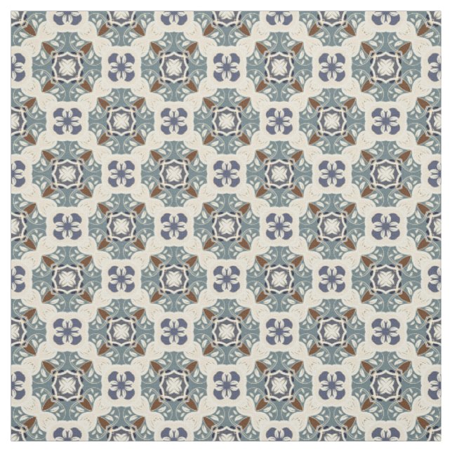 Tissu Motif baroque transparent (Échantillon)