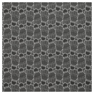 Tissu motif birdie de badminton