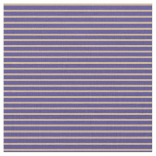 Tissu Motif bleu ardoise foncée et couleur bronze