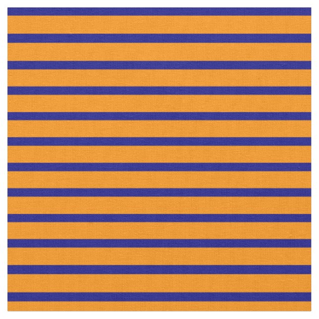 Tissu Motif bleu et orange foncé (Fermer)