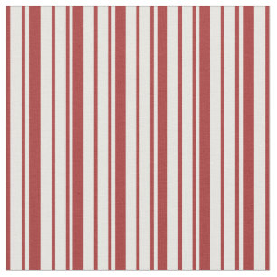 Tissu Motif Brown et blanc