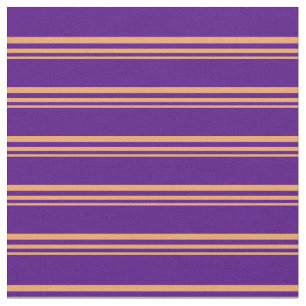 Tissu Motif Brown et Indigo coloré