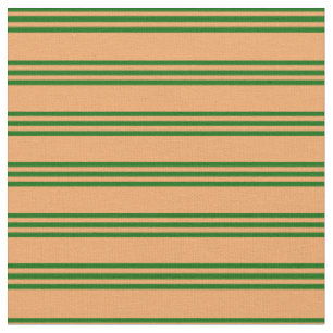 Tissu Motif Brown et vert foncé