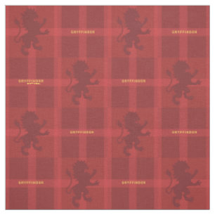 Tissu Motif Carreaux Tartan GRYFFINDOR™