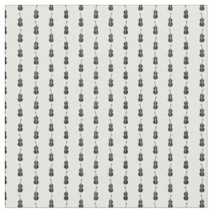 Tissu Motif Cello Print Music COULEUR PERSONNALISÉE ARR
