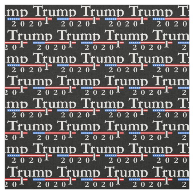 Tissu Motif classique de Trump 2020 (Échantillon)