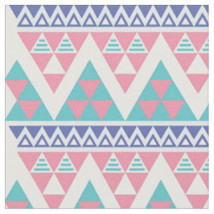 Tissu Motif coloré aztèque tribal
