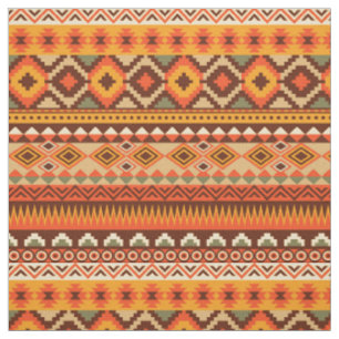 Tissu Motif coloré de l'aztèque sud-ouest
