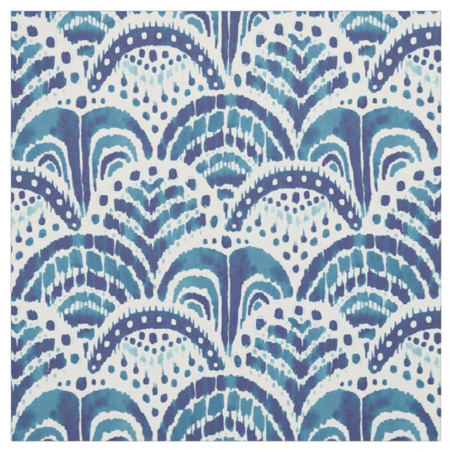 Tissu Motif côtier de la St-Jacques de KOOK (Échantillon)