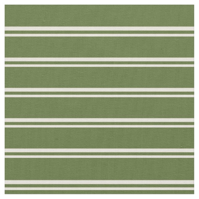 Tissu Motif couleur beige et vert foncé (Fermer)