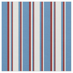 Tissu Motif couleur bleu, cyan clair et marron
