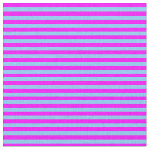 Tissu Motif couleur bleu Fuchsia et ciel clair
