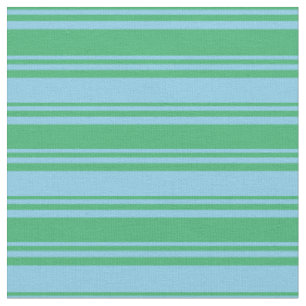 Tissu Motif couleur bleu mer et bleu ciel