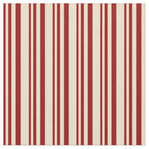 Tissu Motif couleur rouge foncé et brun