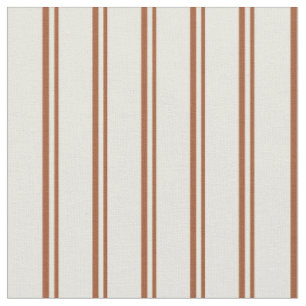 Tissu Motif couleur sienne et beige