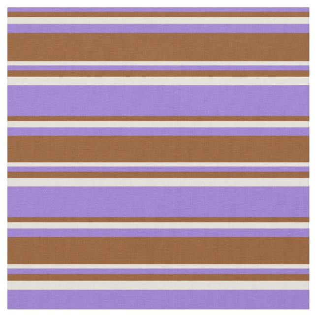 Tissu Motif couleur violet, Brown et beige (Fermer)