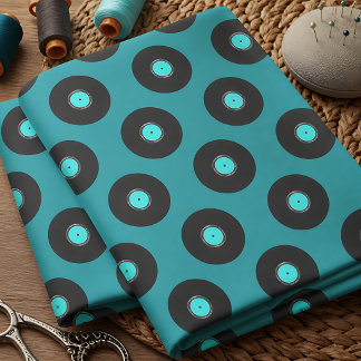 Tissu Motif d'album de disques