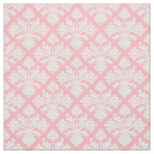 Motif Damas rose, blanc #3 Taille6