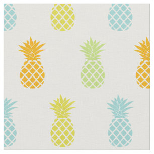 Tissu Motif d'ananas d'arc-en-ciel