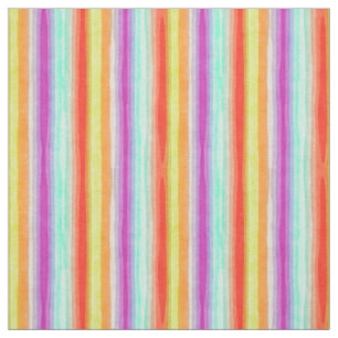 Tissu Motif d'aquarelle moderne aux couleurs vives