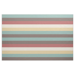 Tissu Motif de bandes de couleur sud-ouest