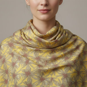 Tissu Motif de broméliades exotiques